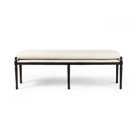 Lucille Dining Bench 67" - Alcala Cream