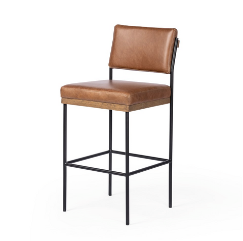 Benton Bar Stool - Sonoma Chestnut