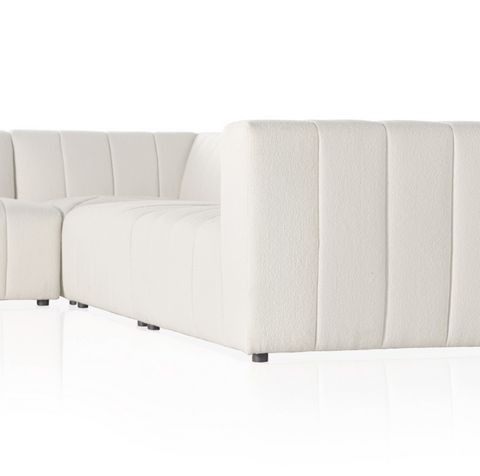 Langham Channeled 5Pc Sectional - Fayette Cloud