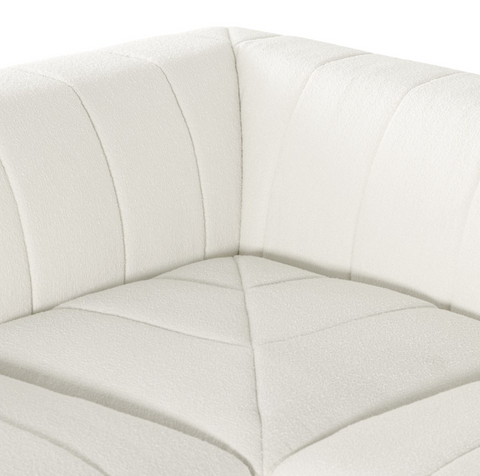 Langham Channeled 5Pc Sectional - Fayette Cloud