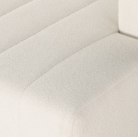 Langham Channeled 6Pc RAF ChaiseSectional - Fayette Cloud