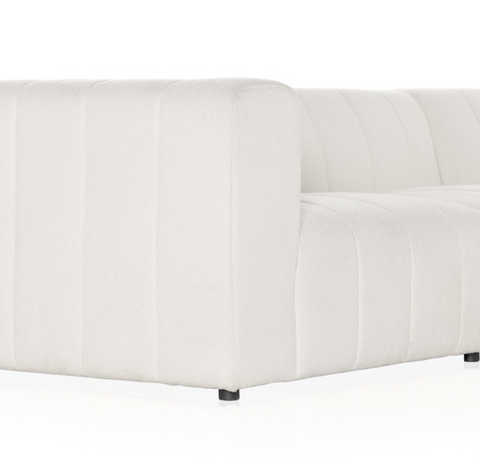 Langham Channeled 6Pc RAF ChaiseSectional - Fayette Cloud