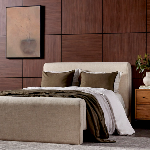 Mitchell Bed - Thames Cream
