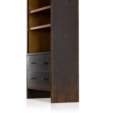 Macgregor Bookcase - Distressed Walnut