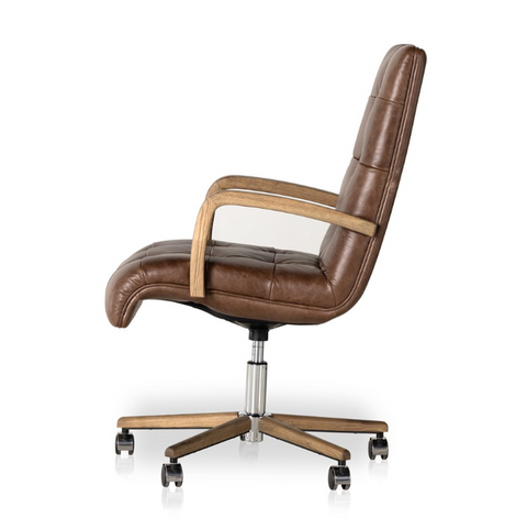 Luca Desk Chair- Sonoma Coco