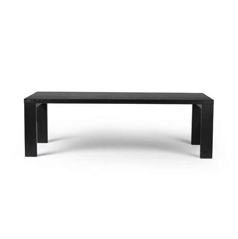 Millie Dining Table - Drifted Matte Black