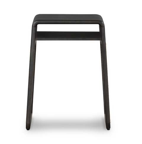 Estrella End Table - Black Natural Ash