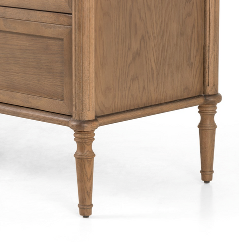 Toulouse 6 Drawer Dresser - Toasted Oak
