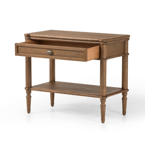 Toulouse Nightstand - Toasted Oak
