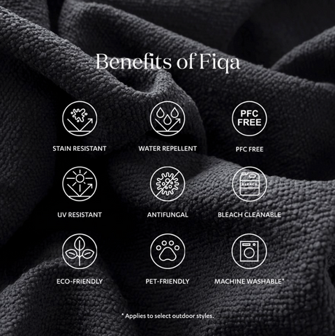 Hawkins Counter Stool - Fiqa Boucle Charcoal