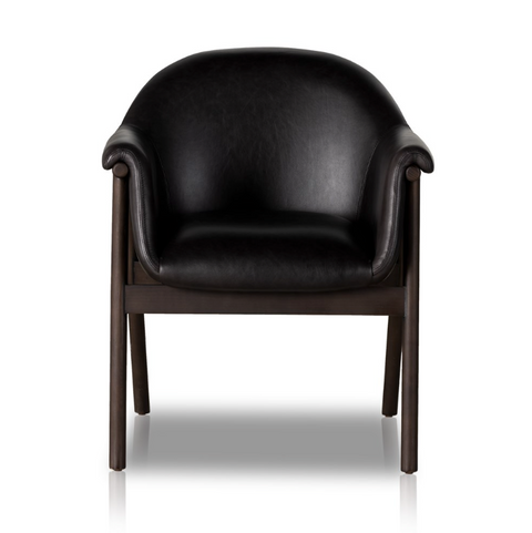 Sora Dining Arm Chair - Sonoma Black