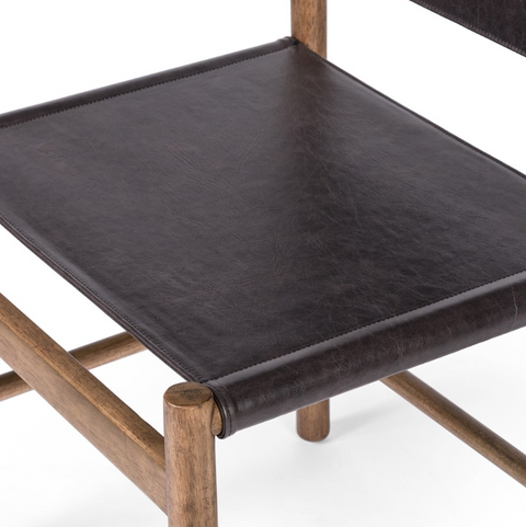 Kena Dining Chair - Sonoma Black w/ Solid Parawood