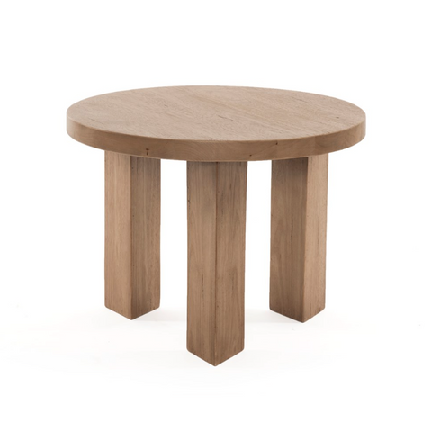 Mesa End Table - Light Brushed Parawood