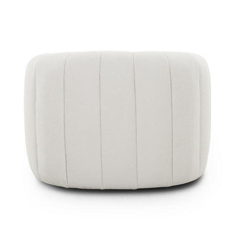 Elliana Swivel Chair - Fiqa Boucle Cream