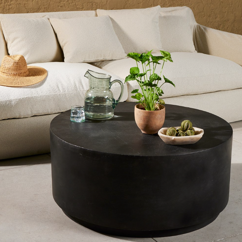 Javi Outdoor Coffee Table - Aged Grey