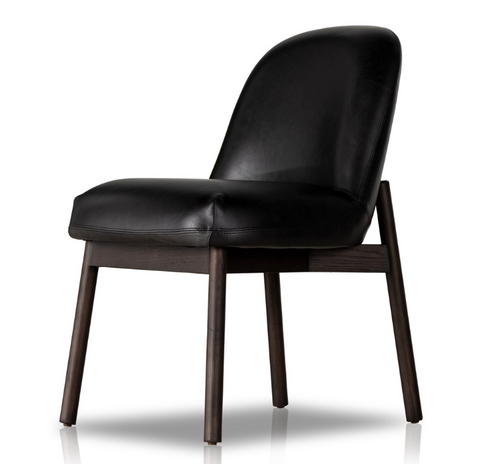 Sora Armless Dining Chair - Sonoma Black
