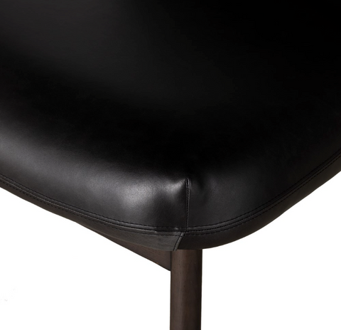 Sora Armless Dining Chair - Sonoma Black