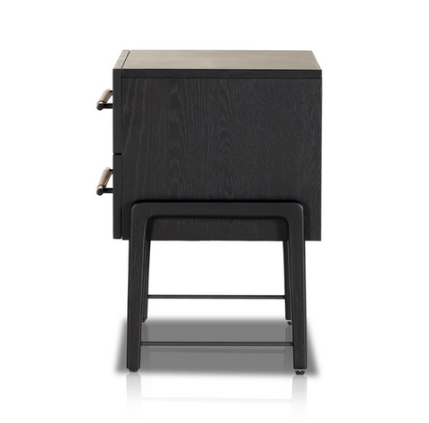 Rosedale Nightstand-Ebony Oak