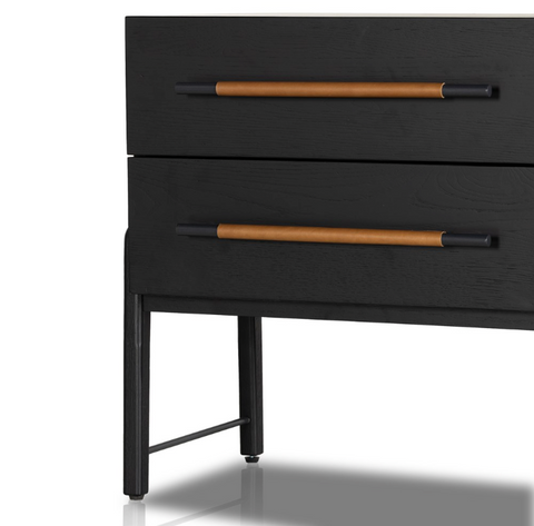 Rosedale Nightstand-Ebony Oak