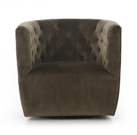 Hanover Swivel Chair- Surrey Olive