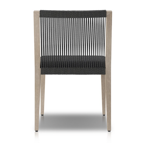 Sherwood Outdoor Dining Chair-Grey/Fiqa Boucle Slate