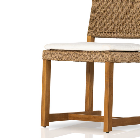 Moreno Outdoor Dining Chair - Natural teak
