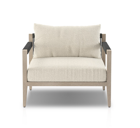Sherwood Outdoor Chair-Grey/Fiqa Boucle Cream