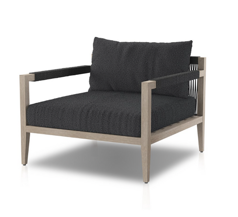Sherwood Outdoor Chair-Grey/Fiqa Boucle Slate