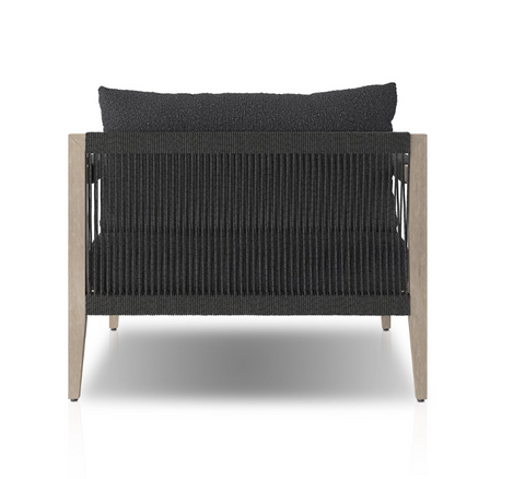 Sherwood Outdoor Chair-Grey/Fiqa Boucle Slate