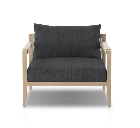 Sherwood Outdoor Chair-Brown/Fiqa Boucle Slate