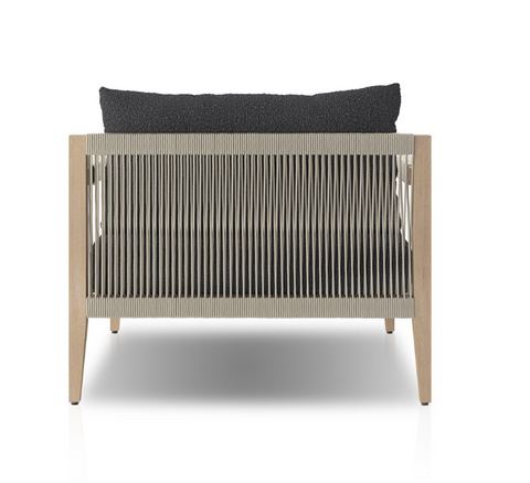 Sherwood Outdoor Chair-Brown/Fiqa Boucle Slate