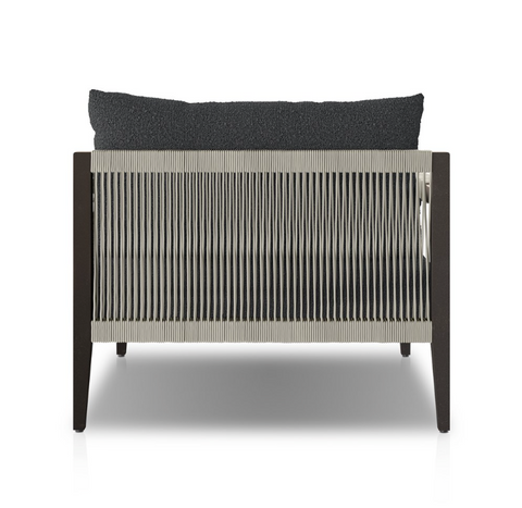 Sherwood LAF Sectional Chaise-Bronze/Fiqa Boucle Slate