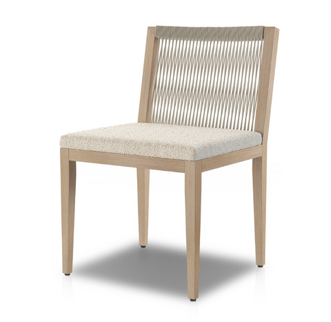 Sherwood Dining Chair-Brown/Fiqa Boucle Cream