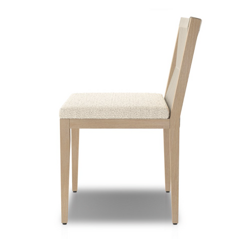 Sherwood Dining Chair-Brown/Fiqa Boucle Cream