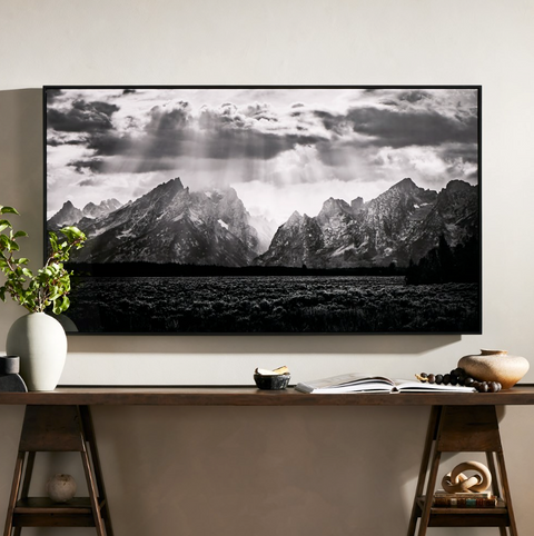 Grand Teton Range By Getty - Black Maple frame
