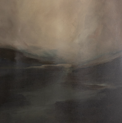 Fog I by Lauren Fuhr -White Oak - 37" x 53"