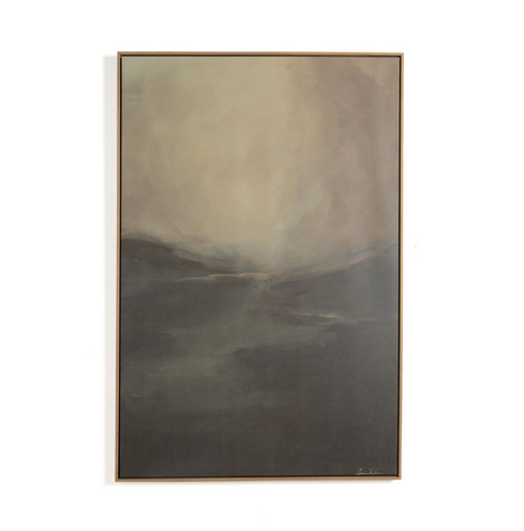 Fog I by Lauren Fuhr -White Oak - 45" x 65"