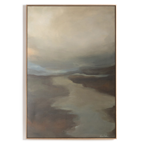 Fog II by Lauren Fuhr -White Oak - 45"x65"