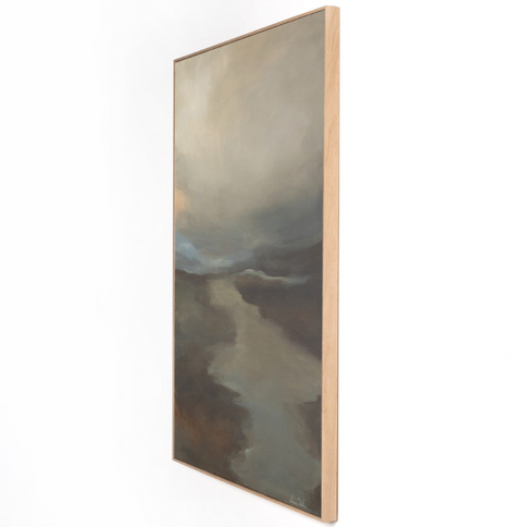 Fog II by Lauren Fuhr -White Oak - 45"x65"