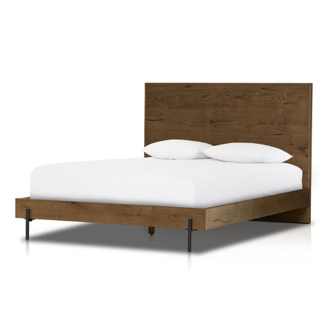 Eaton Bed - Amber Oak Resin