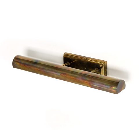 Clement Wide Picture Light - Burnt Brass