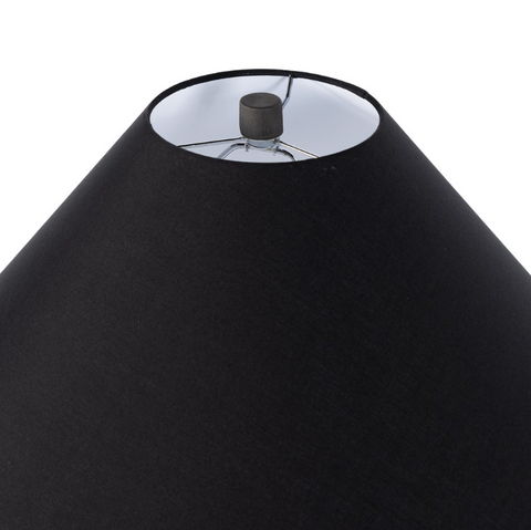 Muji Table Lamp - Textured Matte Black