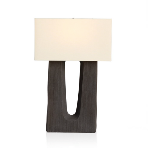 Cuit Table Lamp-Textured Matte Black
