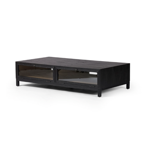 Millie Coffee Table - Drifted Matte Black
