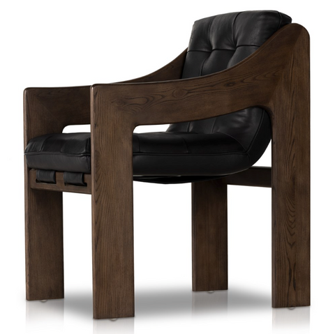 Halston Dining Armchair - Heirloom Black