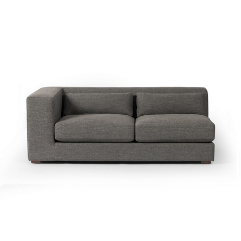 Sena Left Chaise Sofa Piece - Alcala Graphite