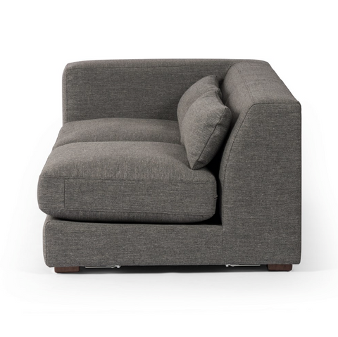 Sena Left Chaise Sofa Piece - Alcala Graphite