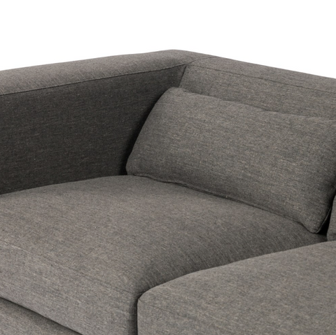 Sena Left Chaise Sofa Piece - Alcala Graphite