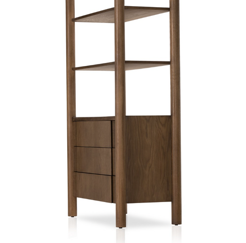 Pollard Bookcase - Tan Oak