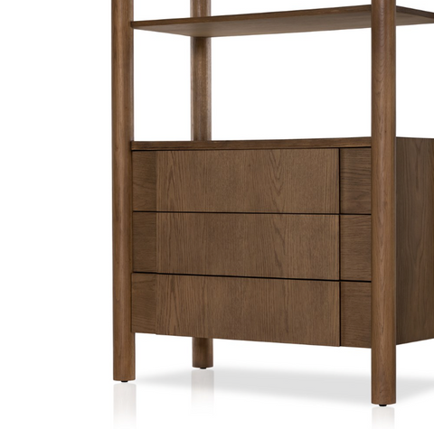 Pollard Bookcase - Tan Oak